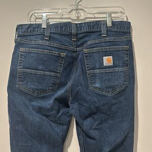 Carhartt Rugged Flex Straight Fit Men's Jeans 33x30 Construction Lumber Yard